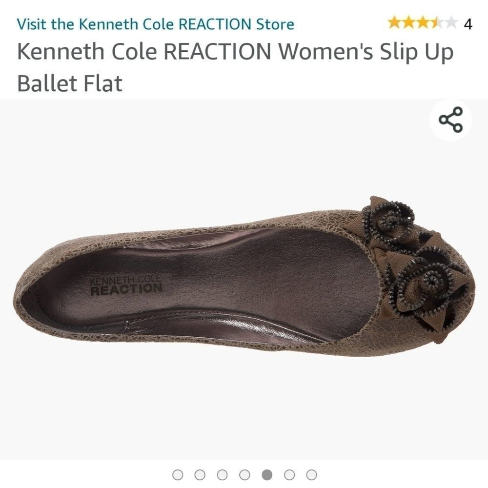 Kenneth Cole Reaction Ballet Flat - Picture 4 of 10